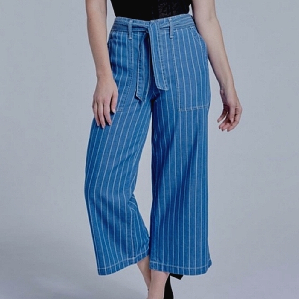 Seven7 Women’s Wide Leg Denim Pant Size 4 NWT